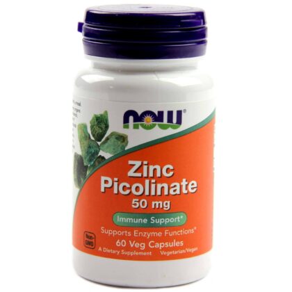 NOW Zink Picolinate 50 mg 60 капсул