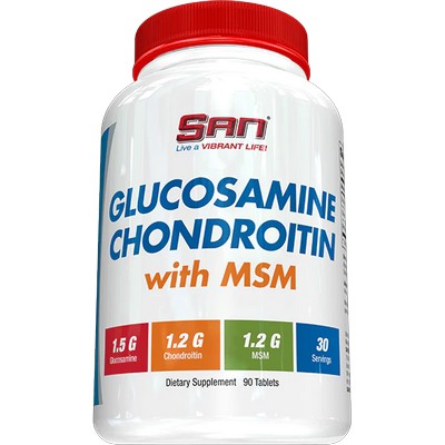 SAN Glucosamine Chondroitin MSM 90 таб.