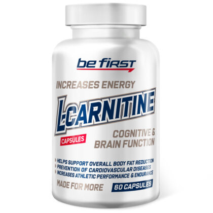 Be First L-Carnitine Capsules (л-карнитин тартрат) 60 капсу 1