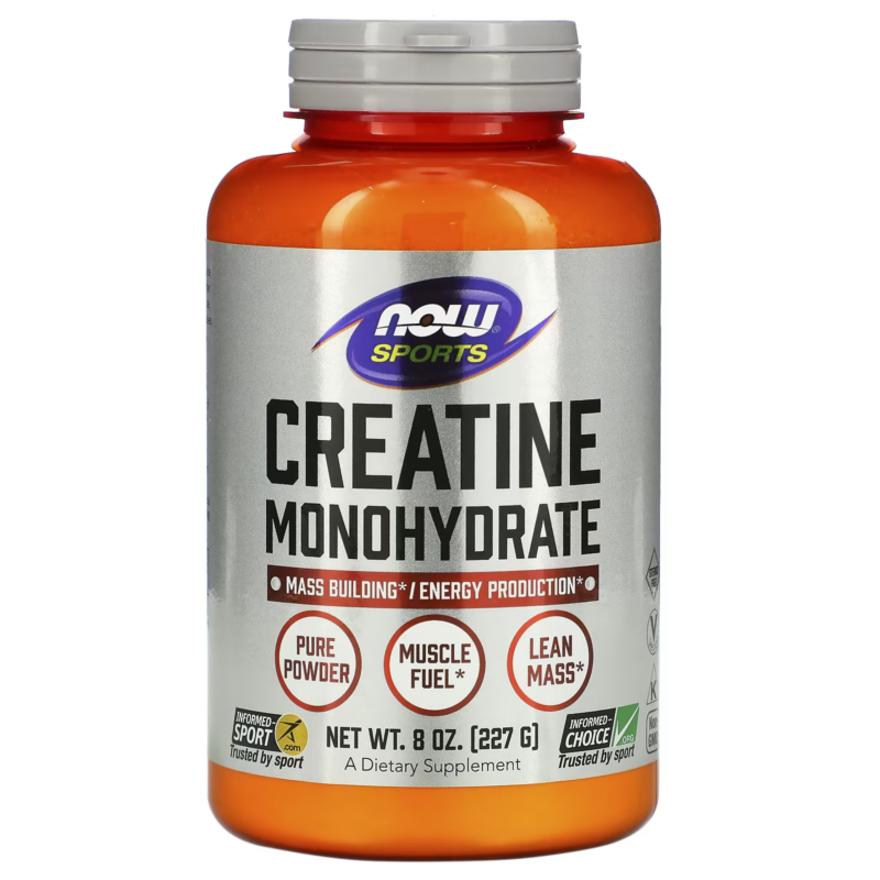 NOW Foods, Sports, Creatine Monohydrate 227 g