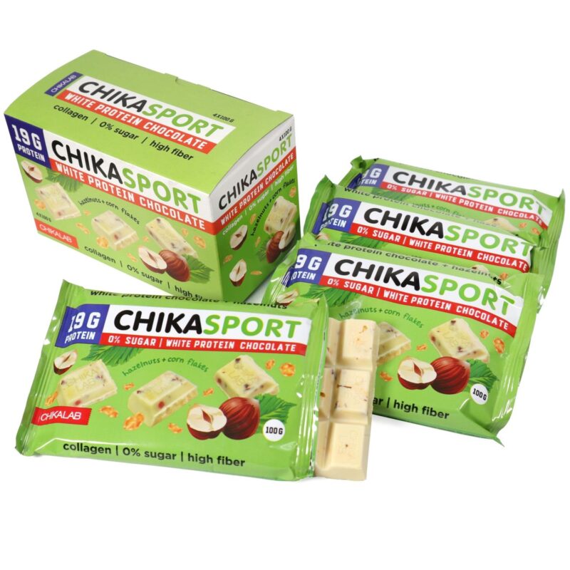 CHIKALAB CHIKASPORT Белый шоколад 100 g