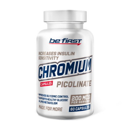 Be First Chromium Picolinate 60 капсул