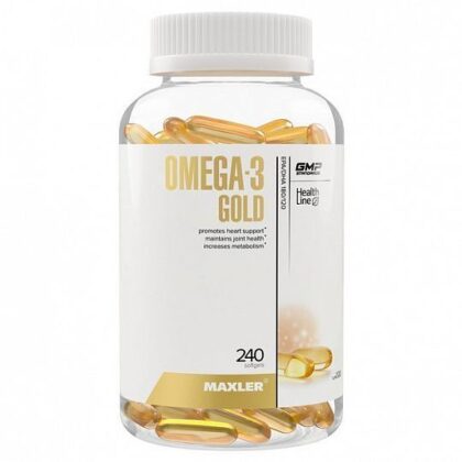 Maxler Omega-3 Gold 240 капсул