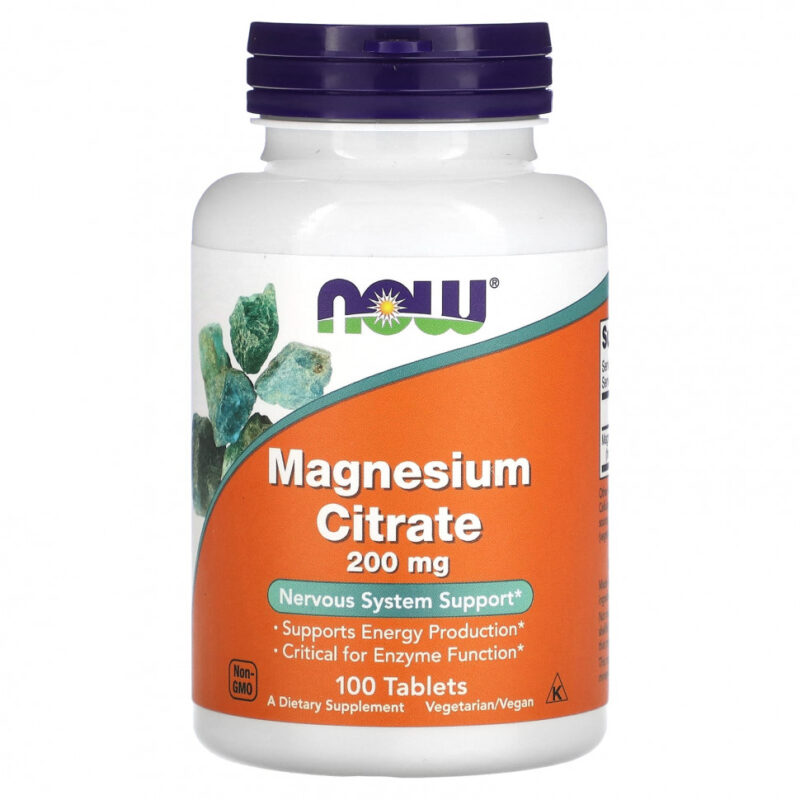 NOW Magnesium Citrate 200 mg