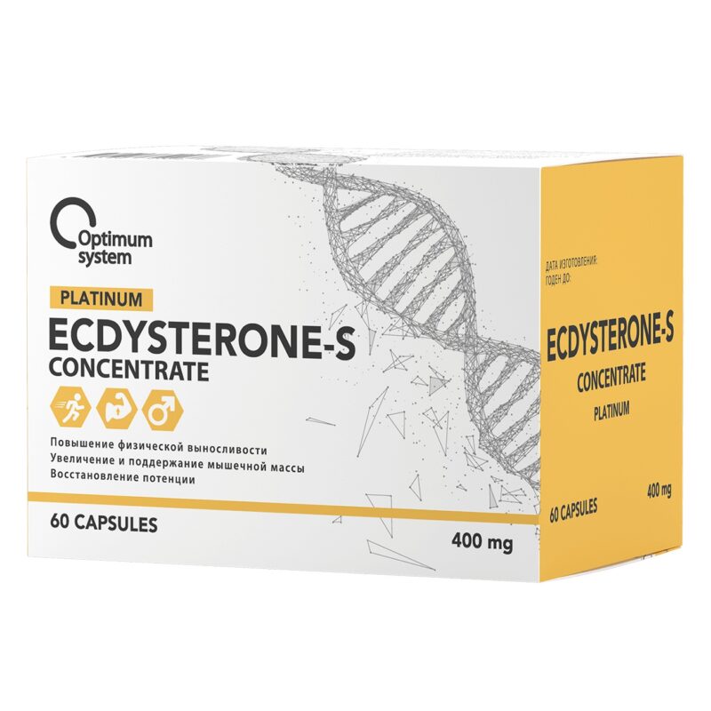 OPTIMUM SYSTEM Ecdysterone-S 400 mg 60 капсул