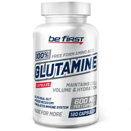 Be First Glutamine 120 капсул